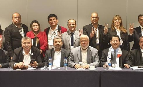 الوفد البرلماني يلتقي برلمانيين من دول أمريكا اللاتينية