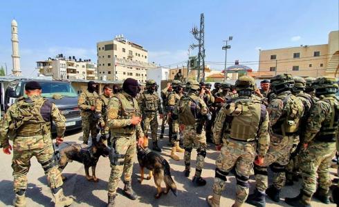 قوات الأمن الفلسطيني