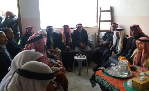 صلح عشائري في دير البلح