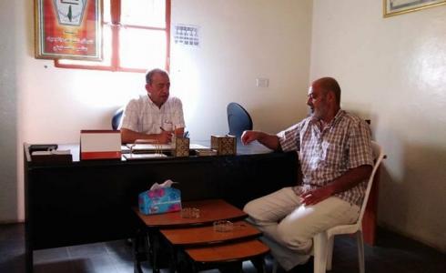 شؤون اللاجئين بالمنظمة تبحث اوضاع اللاجئين في مخيم بعلبك بلبنان