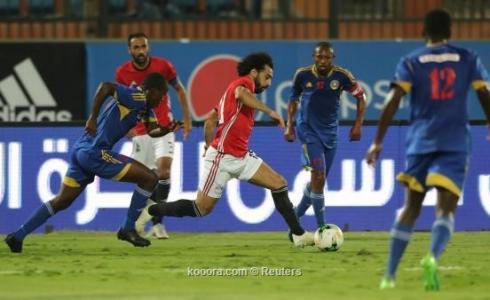 صلاح يقود مصر لسحق سوازيلاند بكأس الأمم الأفريقية