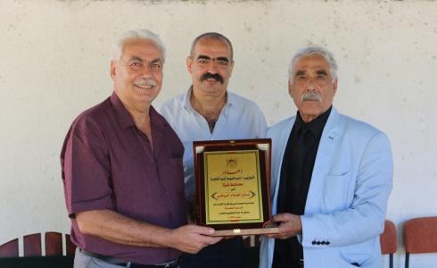 أبو النجا يزور نادي الجلاء للتهنئة بصعوده إلى الدرجة الممتازة