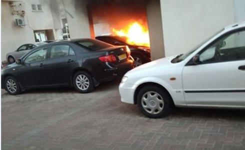 حريق في منى سكني بمدينة نهاريا