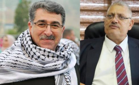 رئيسا بلديتي رام الله والبيرة