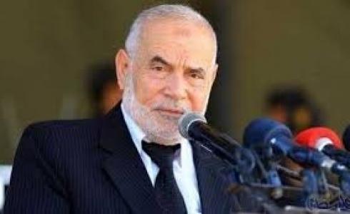 رئيس المجلس التشريعي بالإنابة في غزة أحمد بحر