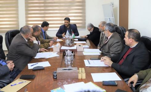لقاء وزارة الصحة والتعليم في غزة