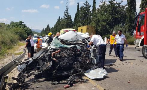 مصرع مواطن جراء حادث طرق قرب العفولة 