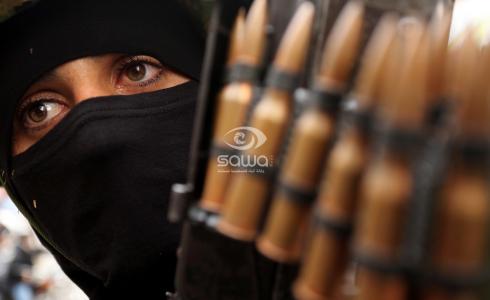أحد عناصر كتائب القسام في غزة