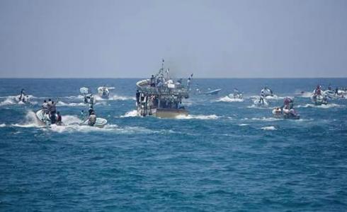   #عاجل| هيئة كسر الحصار: 4 زوارق حربية تحيط بسفينة الحرية ونحمل الاحتلال المسؤولية الكاملة عن أرواح المشاركين على متنها.