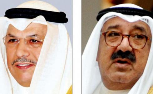 وزير الدفاع ناصر صباح ووزير الداخلية خالد الجراح