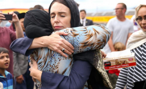 رئيسة الوزراء النيوزلندية جاسيندا ارديرن