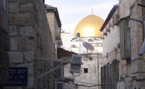 انهيار جزء من منزل في القدس - ارشيفية
