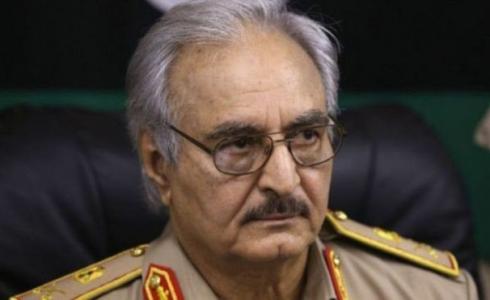 القائد العسكري الليبي المشير خليفة حفتر