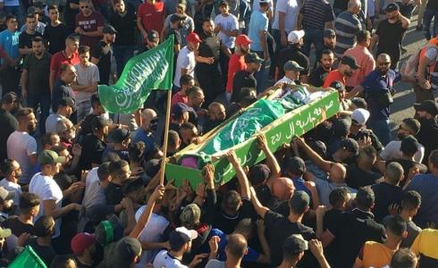 تشييع  جثمان الشهيد محمد عبيد في العيسوية