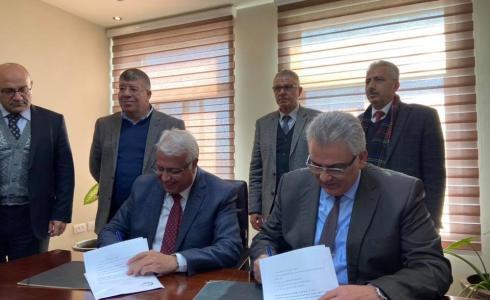 سلطة المياه وجامعة البولتكنيك توقعان مذكرة تعاون في المجالين العلمي والبحثي