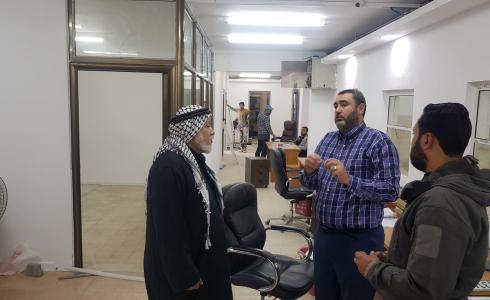 النائب أبو راس يتفقد دائرة الترخيص في وزارة المواصلات