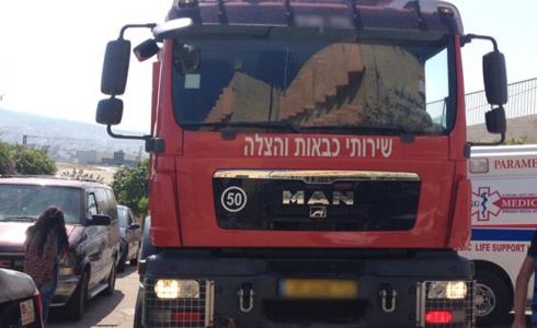 اندلاع حريق بمدرسة الحلان في مدينة سخنين