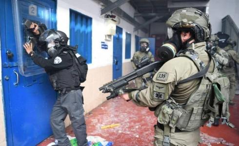 جانب من اقتحام جنود الاحتلال للسجون - أرشيفية