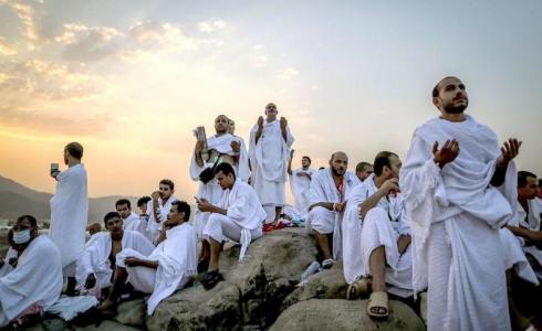 الحجاج على جبل عرفات