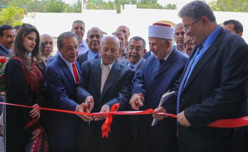 افتتاح كلية فاروق الشامي بجامعة  القدس