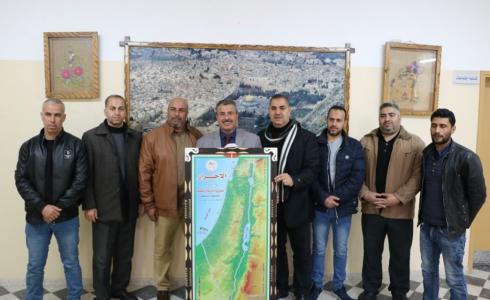 مدير تعليم الوسطى يستقبل وفداً من حركة الأحرار في الوسطى