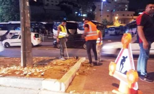 اعمال ترميمية في ام الفحم