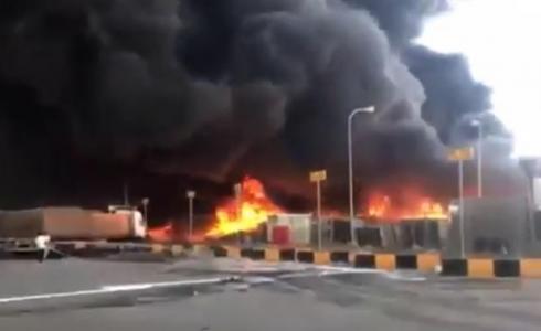 اندلاع حريق في ريشون لتسيون