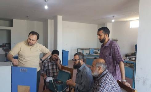 جولة المختبرات في غزة