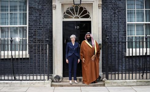 ولي العهد السعودي  في بريطانيا 