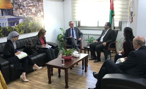 لقاء هيئة مكافحة الفساد مع وفد أوروبي