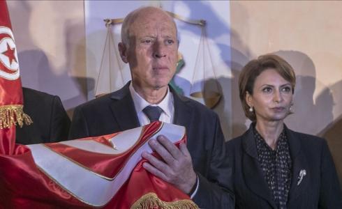 الرئيس  التونسي الجديد قيس سعيد
