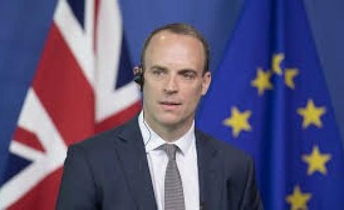 وزير الخارجية البريطاني دومينيك راب