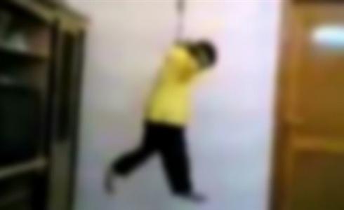 شنق الطفل السوري في ابل السقي