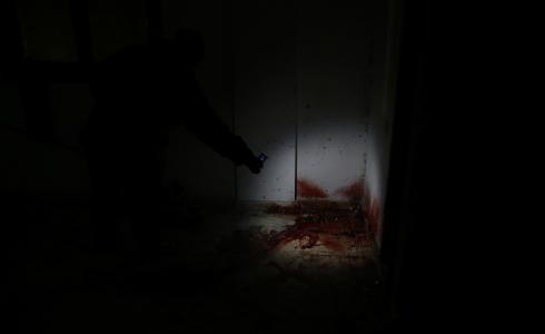 المكان الذي استشهد فيه أشرف نعالوة منفذ عملية بركان