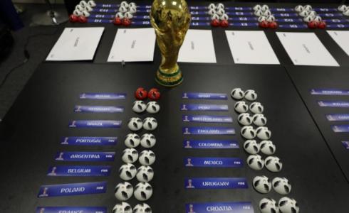 قرعة دور المجموعات لكأس العالم 2018 المقام في روسيا