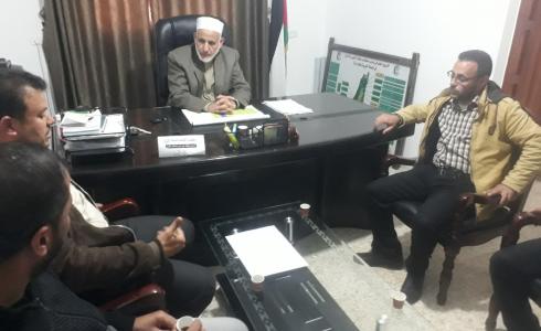 غزة: النائب الأسطل يستقبل وفداً من جهاز الأمن الداخلي