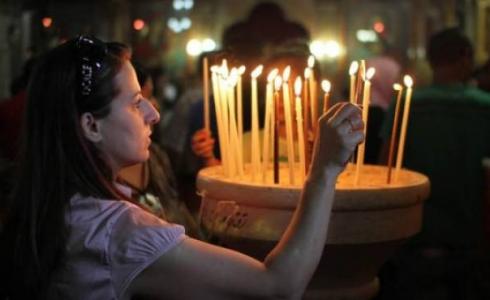 الطوائف الشرقية تبدأ احتفالات بعيد الخضر في مدينة بيت لحم