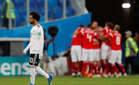 روسيا تهزم مصر وصلاح يسجل هدفًا تاريخيًا للفراعنة