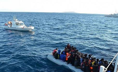 خفر السواحل التركي يضبط 43 مهاجرا غالبيتهم فلسطينيين -ارشيف-