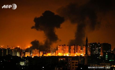 اتصالات مصرية لوقف القصف الإسرائيلي على غزة - أرشيفية 