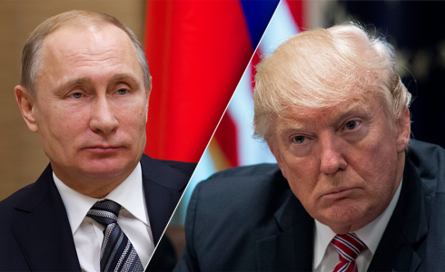 الرئيس الأمريكي ترامب والرئيس الروسي بوتين