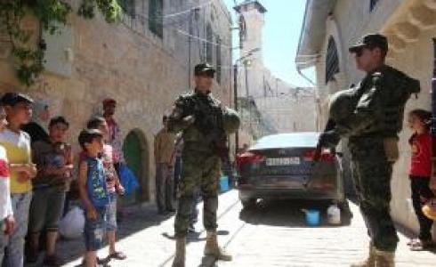 لأول مرة.. الأجهزة الأمنية تنفذ جولة في الخليل