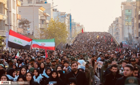 تشييع جثمان قاسم سليماني