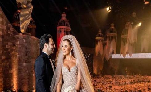 زفاف مسيحي ومسلمة في لبنان