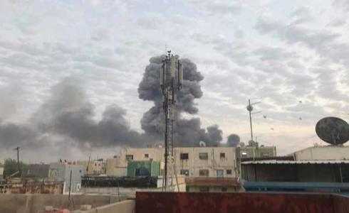 القصف الاسرائيلي على العراق