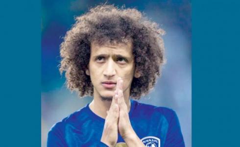 لاعب الهلال عمر عبد الرحمنعقد عموري مع الهلال السعودي