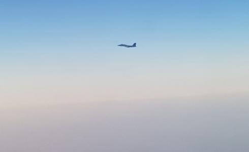 صورة متداولة للطائرة الإيرانية