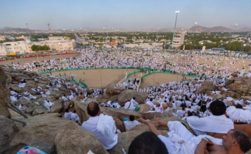 الحجاج على جبل عرفة 2019
