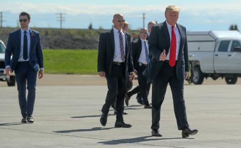 الرئيس الامريكي دونالد ترامب