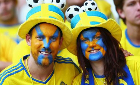 مشجعان في كاس العالم بروسيا